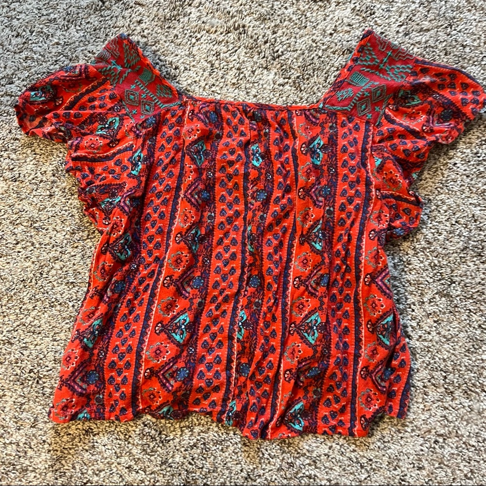 Aztec summer blouse - Picture 2 of 3